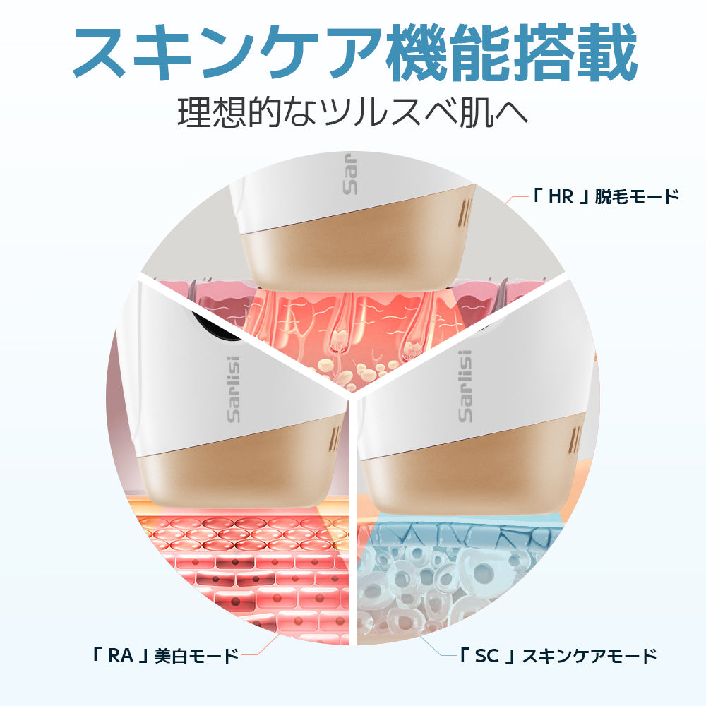 公式】脱毛初心者向けの入門級として、お手頃価格で高機能な脱毛器！厳選！